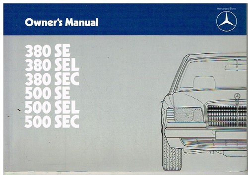 Mercedes benz w126 380 500 - 380,